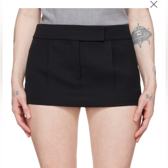 Alexander Wang authentic tailored mini skirt. Size US 2 NWT